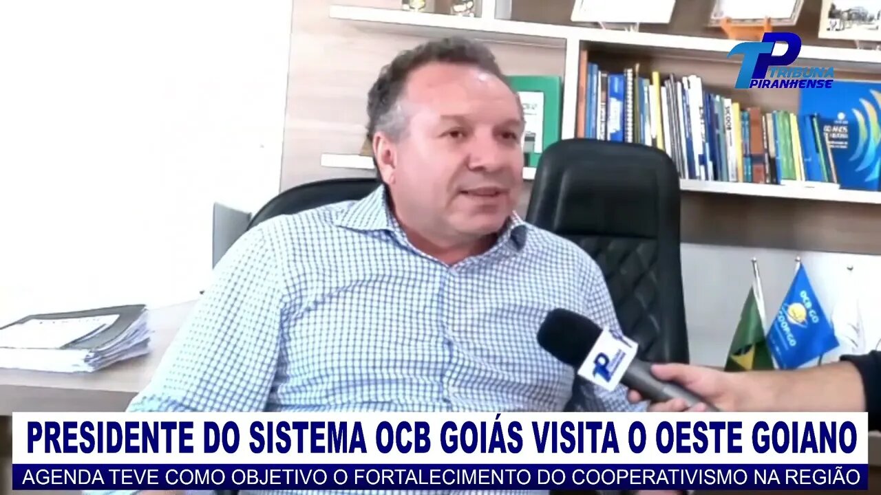 PRESIDENTE DO SISTEMA OCB GOIÁS VISITA O OESTE GOIANO