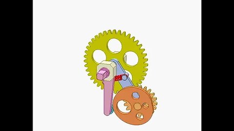 2668 Mechanism of cam's planar motion 3