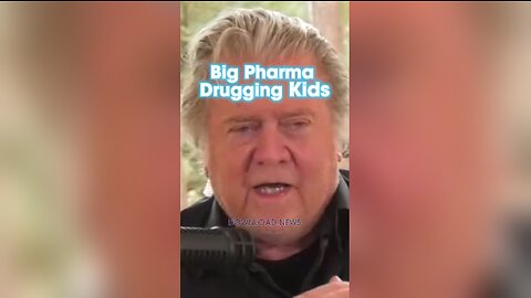 Steve Bannon & Matthews: Children Are Being Served Cocktail Of Psychiatric Drugs - 10/28/23