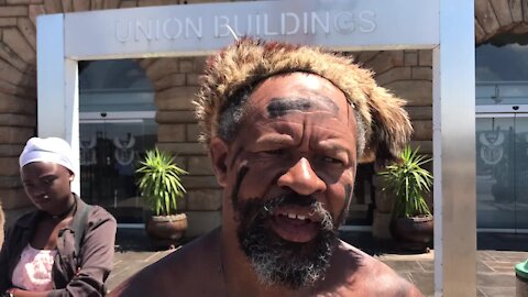 'The rightful owners of the land', the Khoisan are back at Union Buildings (9si)