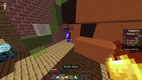 Eggwars Duo Cubecraft | Minecraft Pro kept rushing and folding us