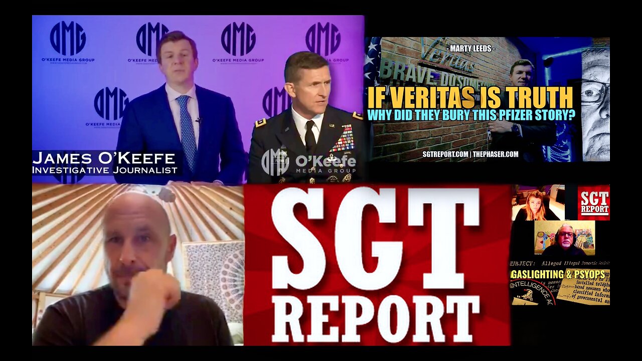 SGT Report Marty Leeds James OKeefe Expose CIA Alternative Media Infiltration Michael Flynn Psyop