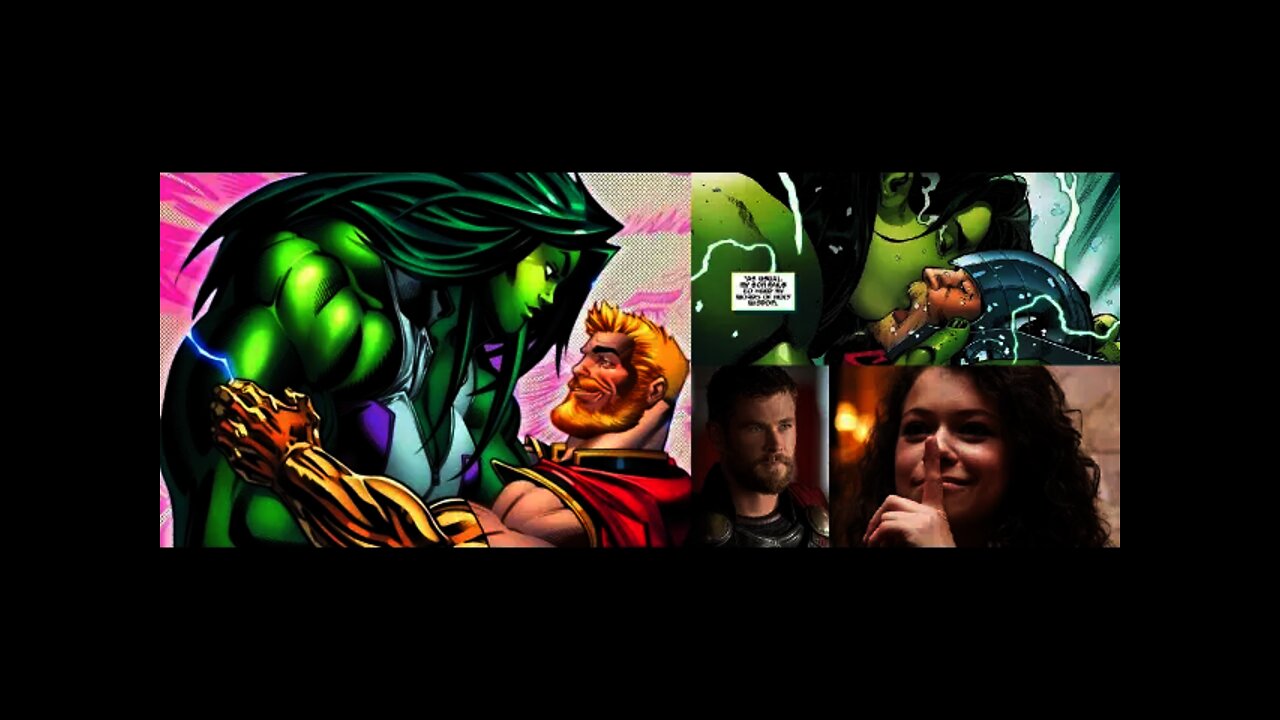 Thor and She-Hulk Romance COMING to the MCU? Chris Hemsworth's THOR & Tatiana Maslany's SHE-HULK