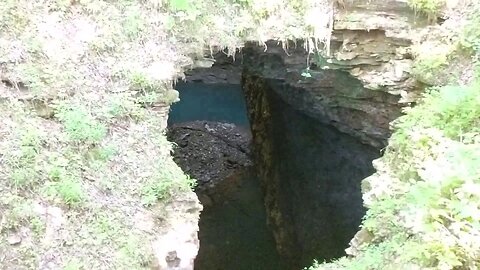 Gigantic Hole In A Mountain!