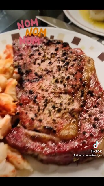 #scallops #steak and #lobster 🦞 #tamararoseblodgett