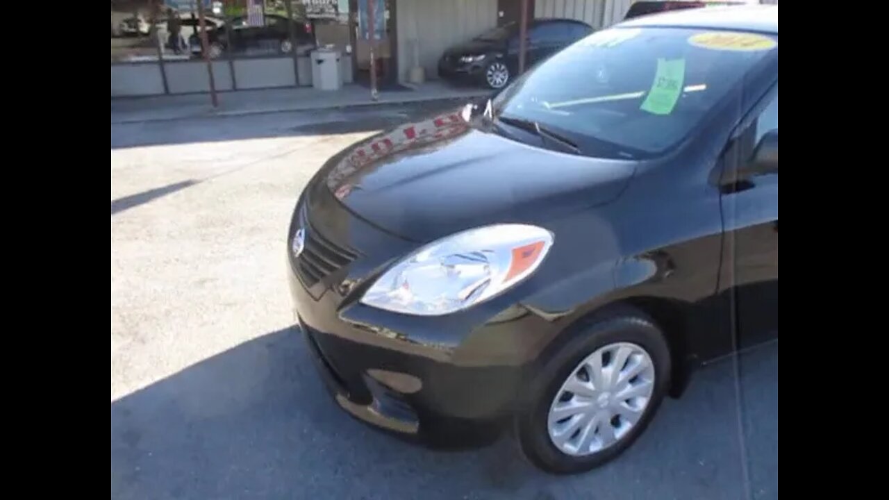 2014 NISSAN VERSA 1.6 S SEDAN