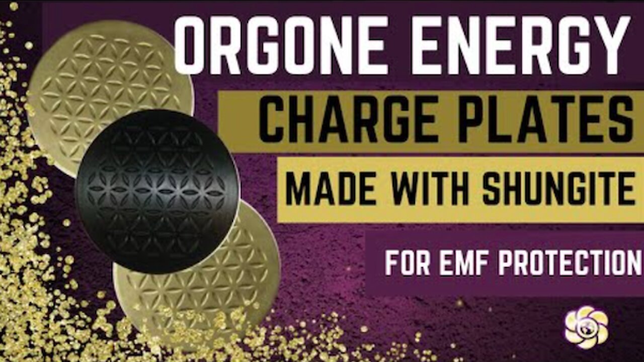 Charge Plates Shungite Orgonite for EMF Protection