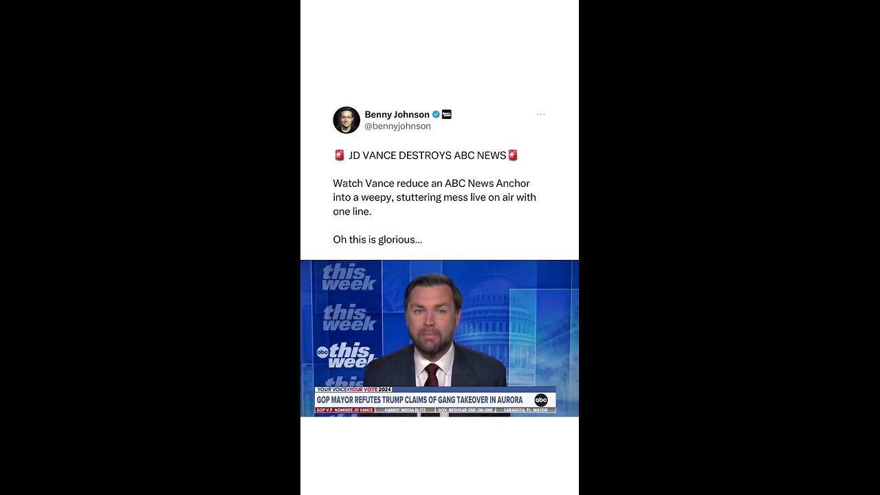 JD Vance destroys FAKE News Reporters