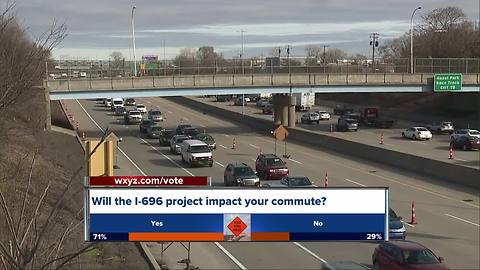 I-696 work about to get under way