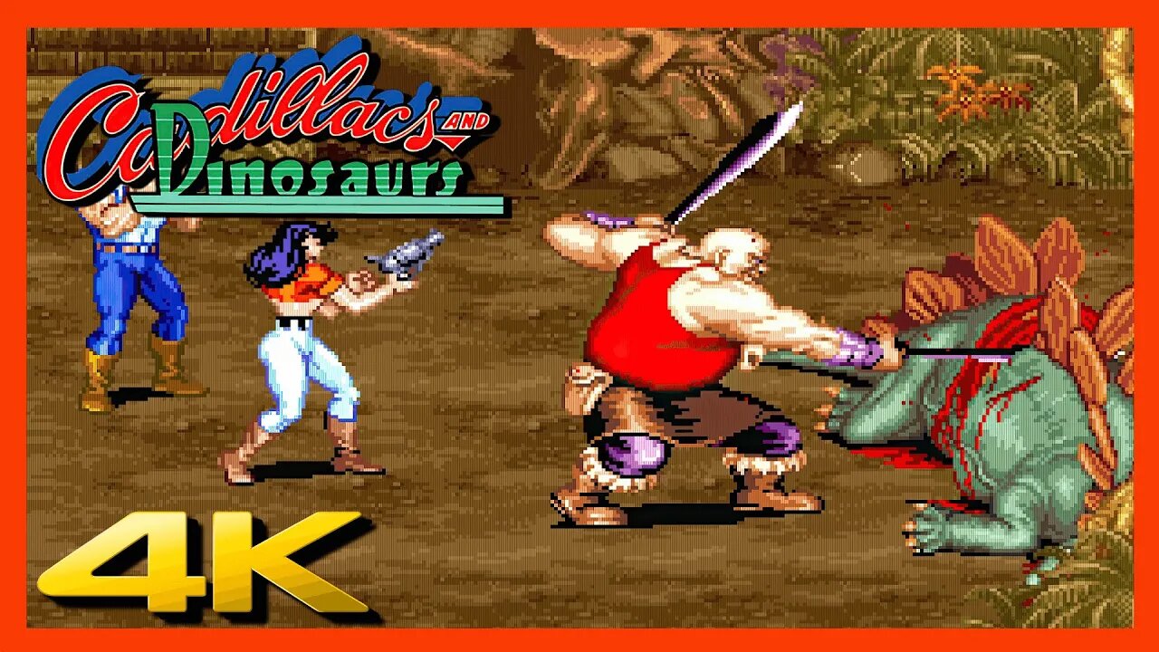 ⭐ CADILLACS AND DINOSAURS | 4K/60ᶠᵖˢ | ARCADE