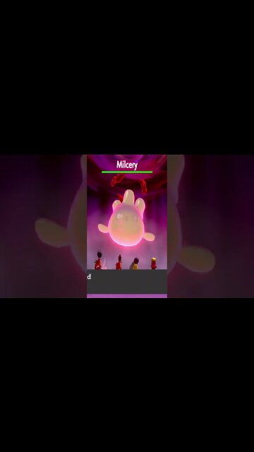 Pokémon Sword - Dynamax Milcery