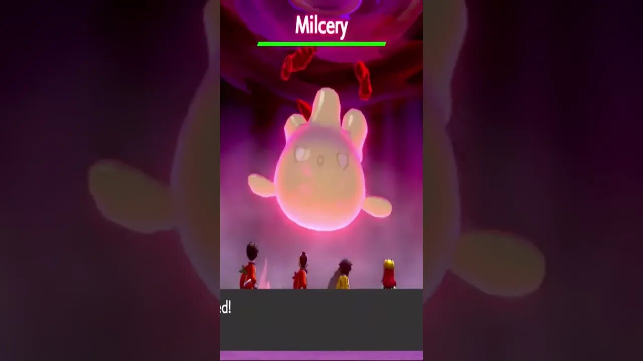 Pokémon Sword - Dynamax Milcery