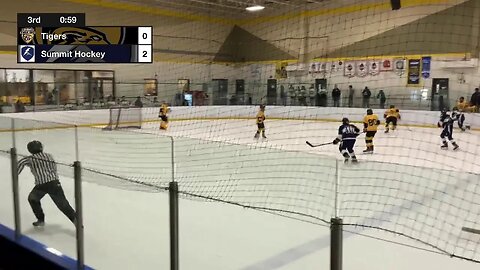 3/11/23 - Colorado Springs Tigers vs Summit Hockey (14u A State Tournament)