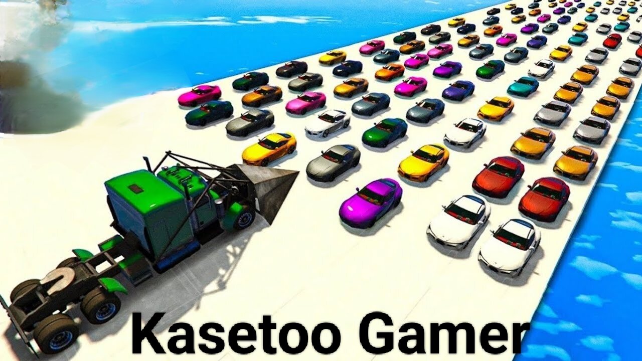 Car vs Cars 999.999% People Eat Their Toes After This Race in GTA 5! KasetooGamer