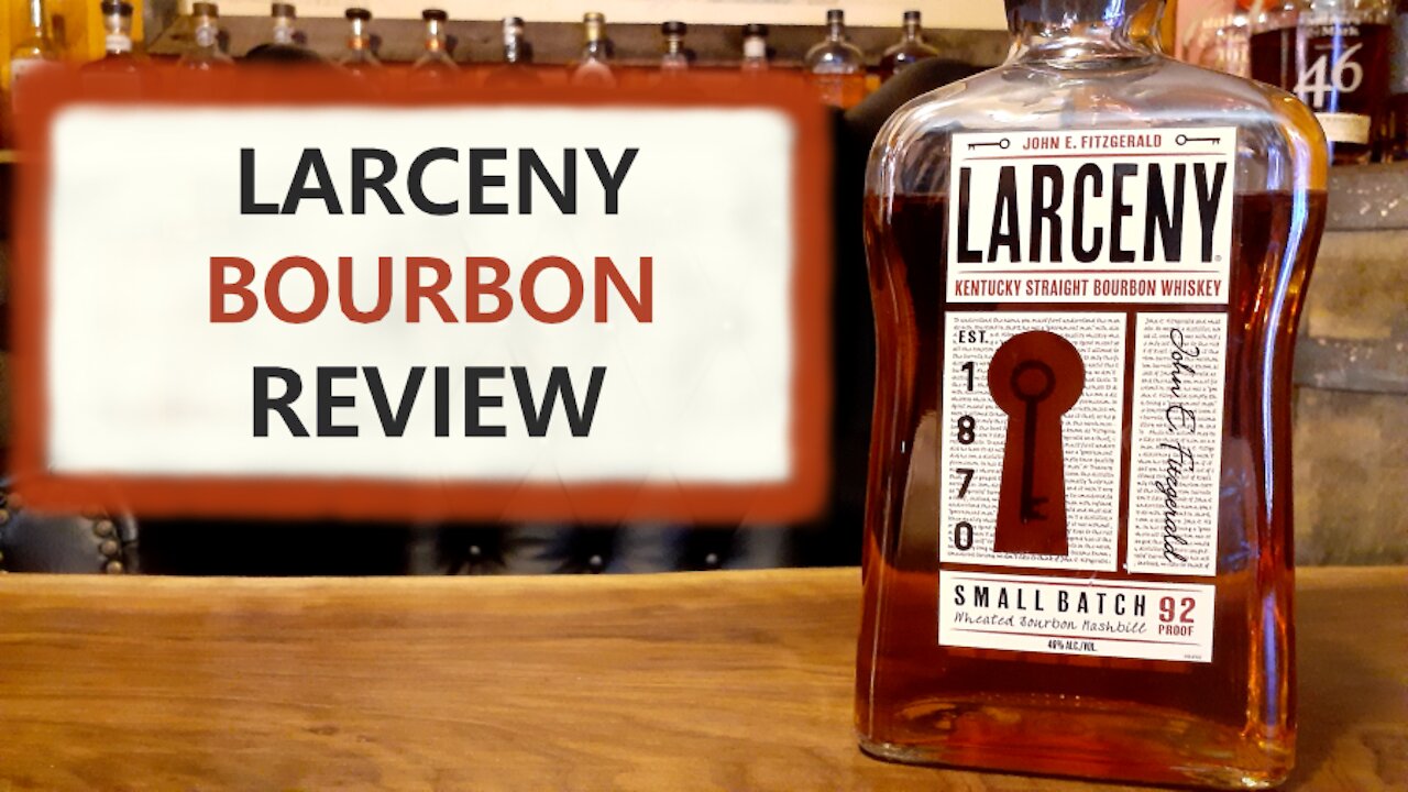Larceny Review - A lesser know Wheated Bourbon - Can it stand up to Weller Special Reserve ?