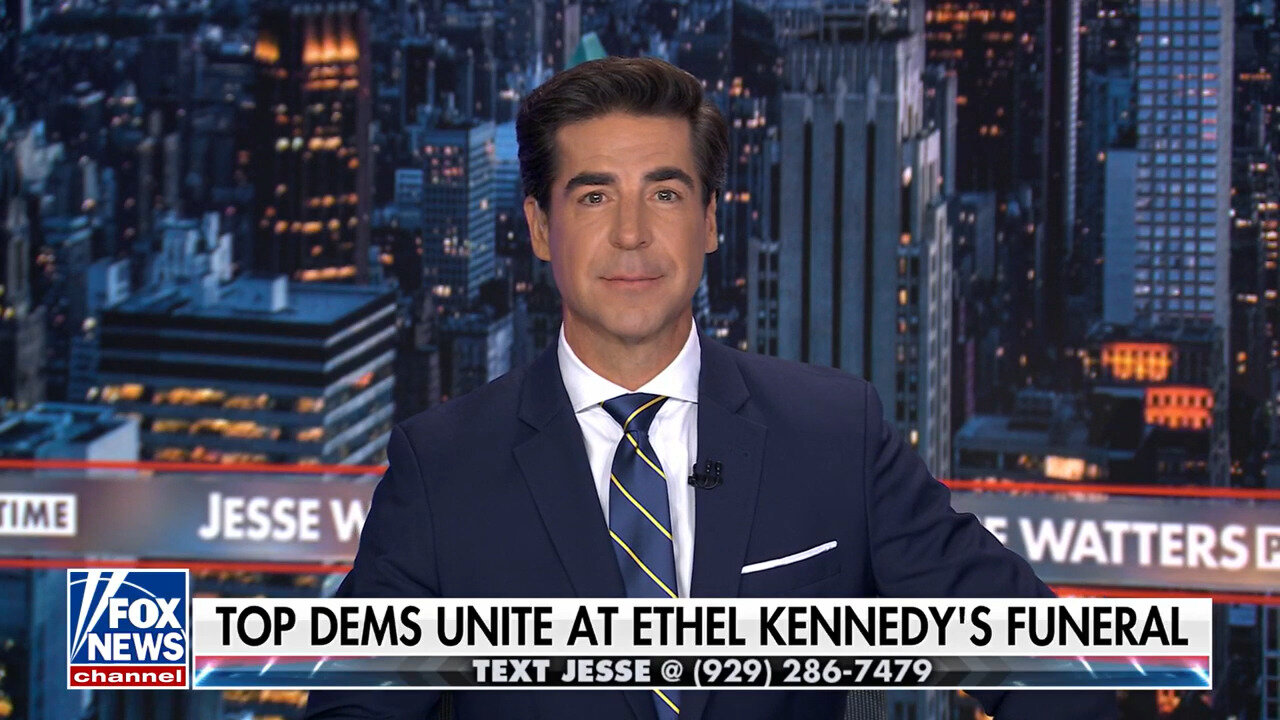 Jesse Watters On How Things 'Got Awkward' At Ethel Kennedy's Funeral