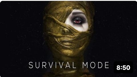 This is why you must be in “SURVIVAL MODE” at the END of 2021