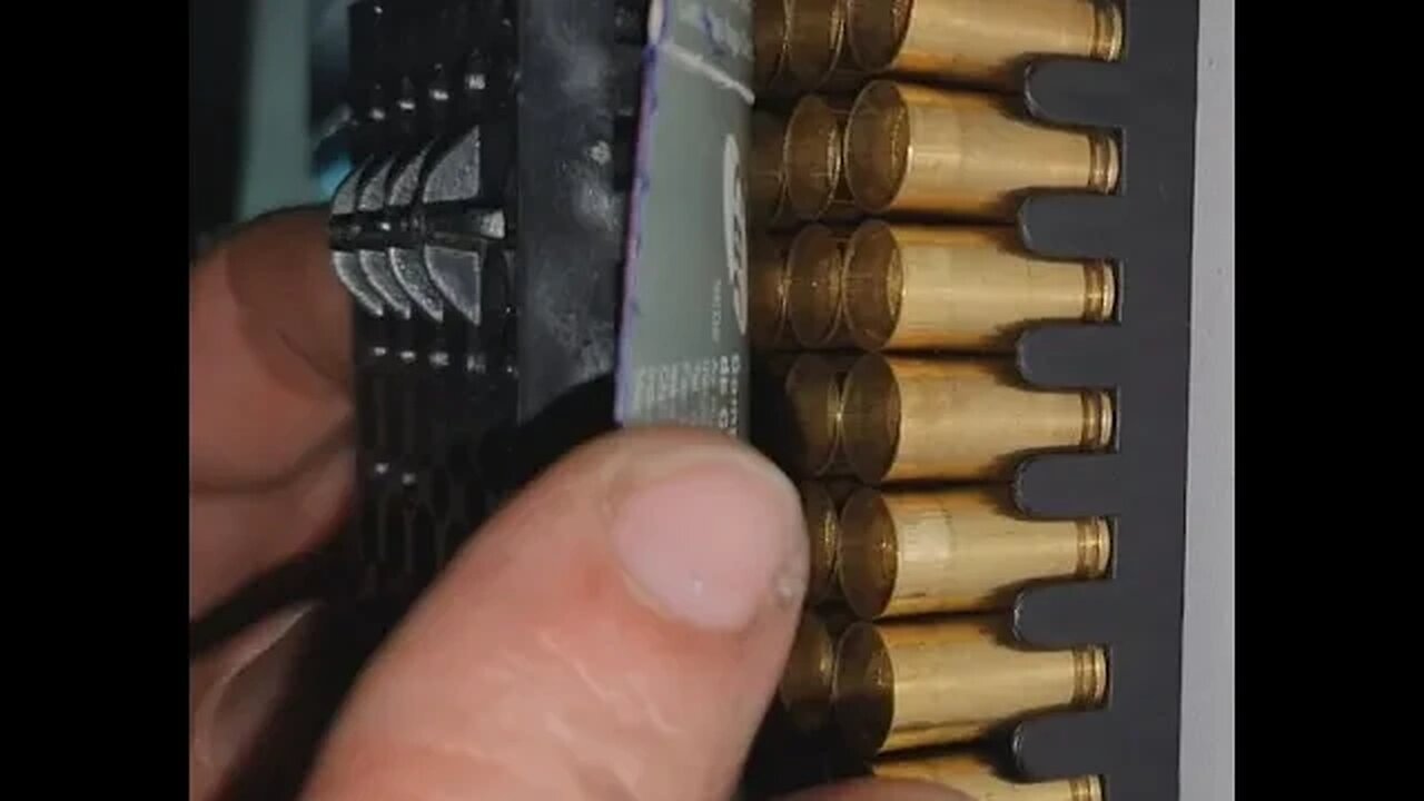 Dica... colocar 50 pontas em cartucho de uma vez só