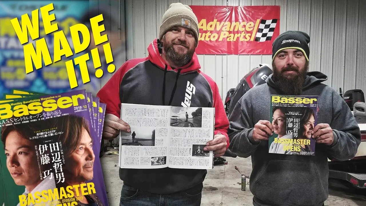 WE MADE IT!! Team Marine + Basser Magazine