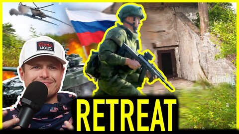 The Russian Military Is Panicking - Retreating In Fear