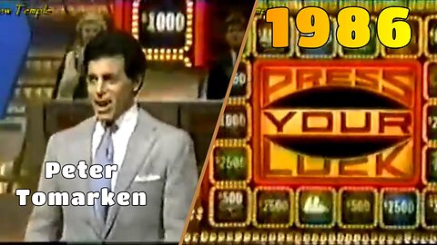 Peter Tomarken | Press Your Luck | Kate vs, Robert vs. Bob | Full Episode | Game Shows