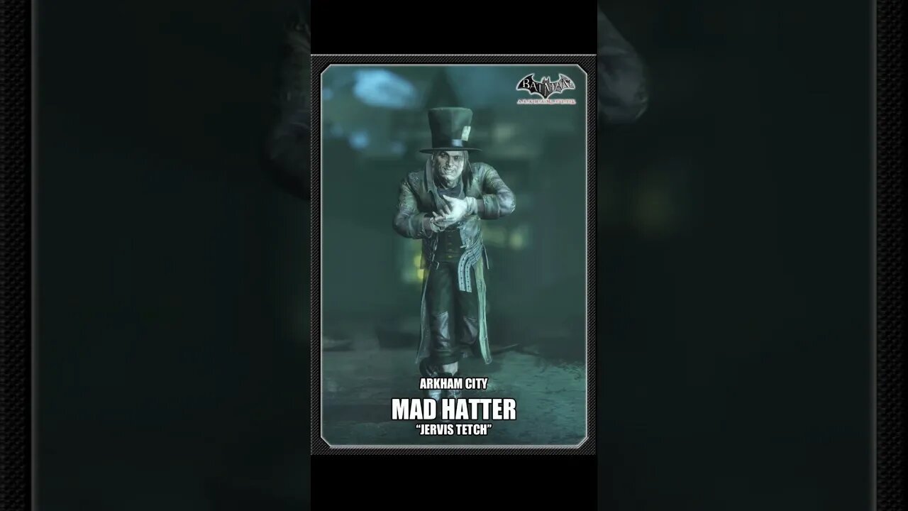 Arkham City Character Cards