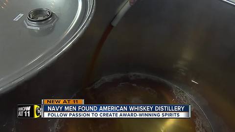 Old Line Spirits started by two Navy men