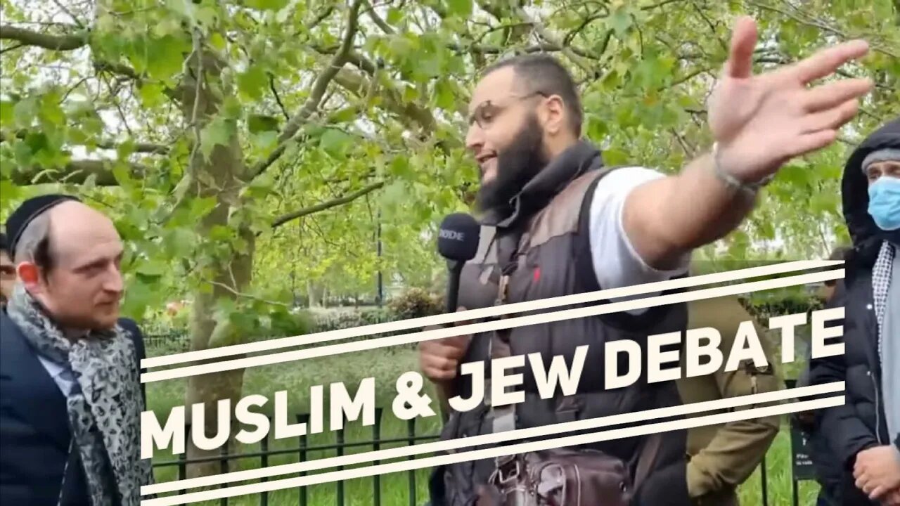 INTENSE MUSLIM JEWISH DEBATE ON ISRAEL 2021.