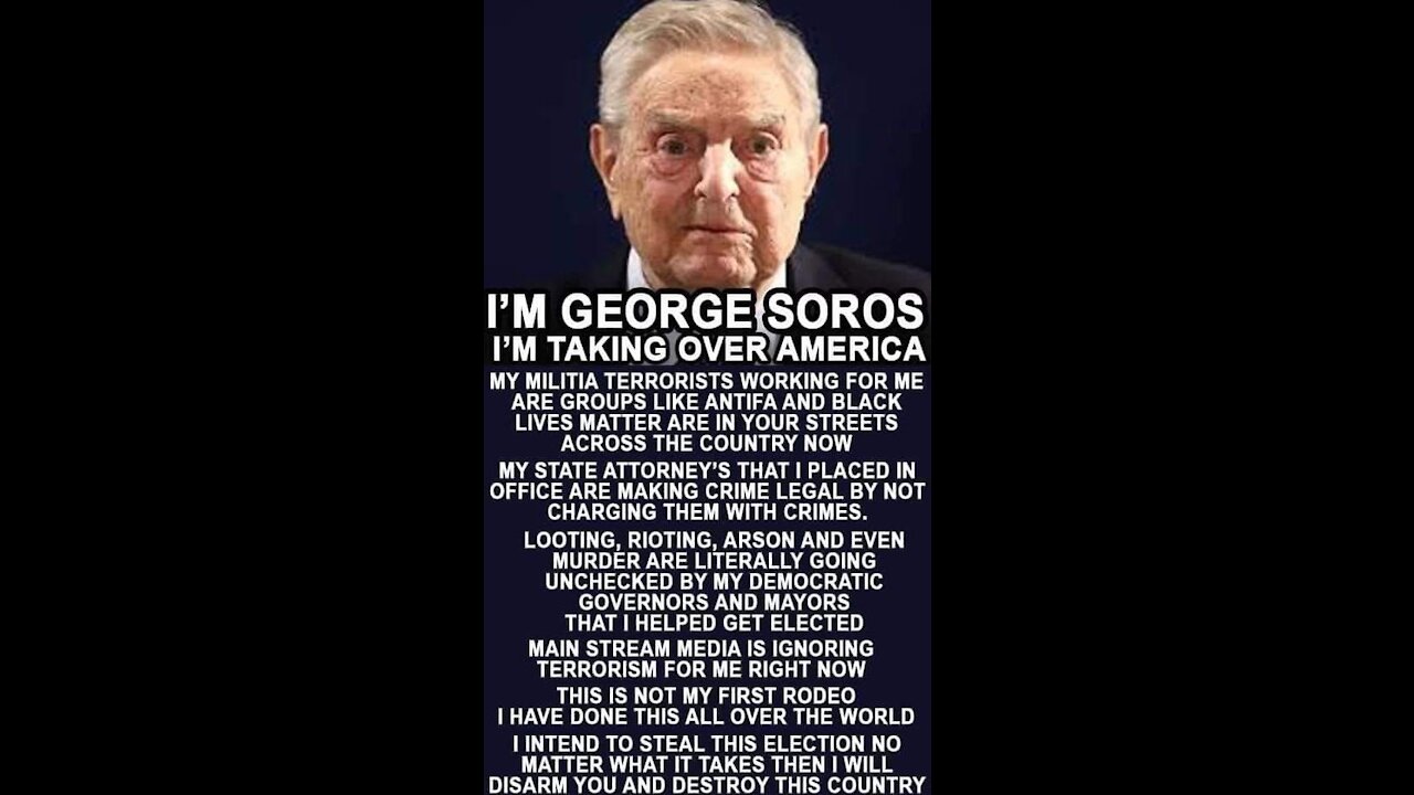 Let's Chat about George Soros!