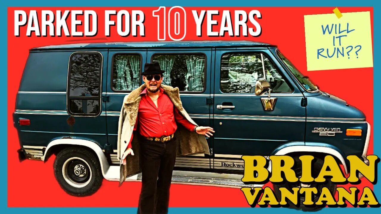 Reviving a 1992 Chevrolet Conversion Van After Sitting for Nearly a Decade! #willitrun #BrianVANtana