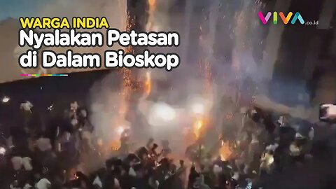 Lagi Nonton Film, Warga India Ledakkan Petasan hingga Bom di Bioskop