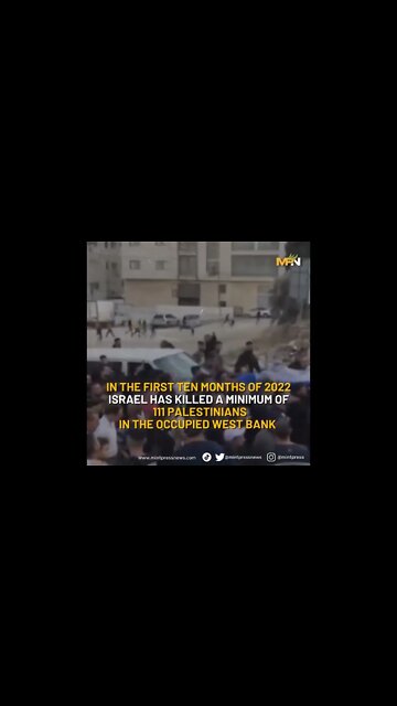 Israel Has Killed At Least 111 Palestinians This Year