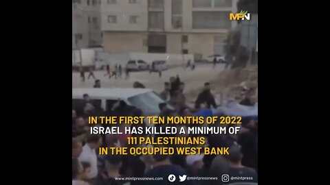 Israel Has Killed At Least 111 Palestinians This Year