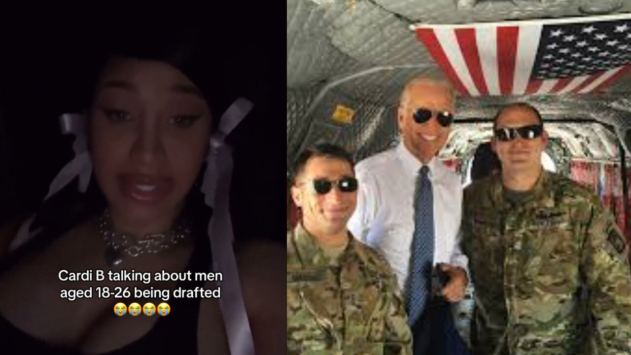 Black People Reacts To Joe Biden's 2024 Military Draft #7