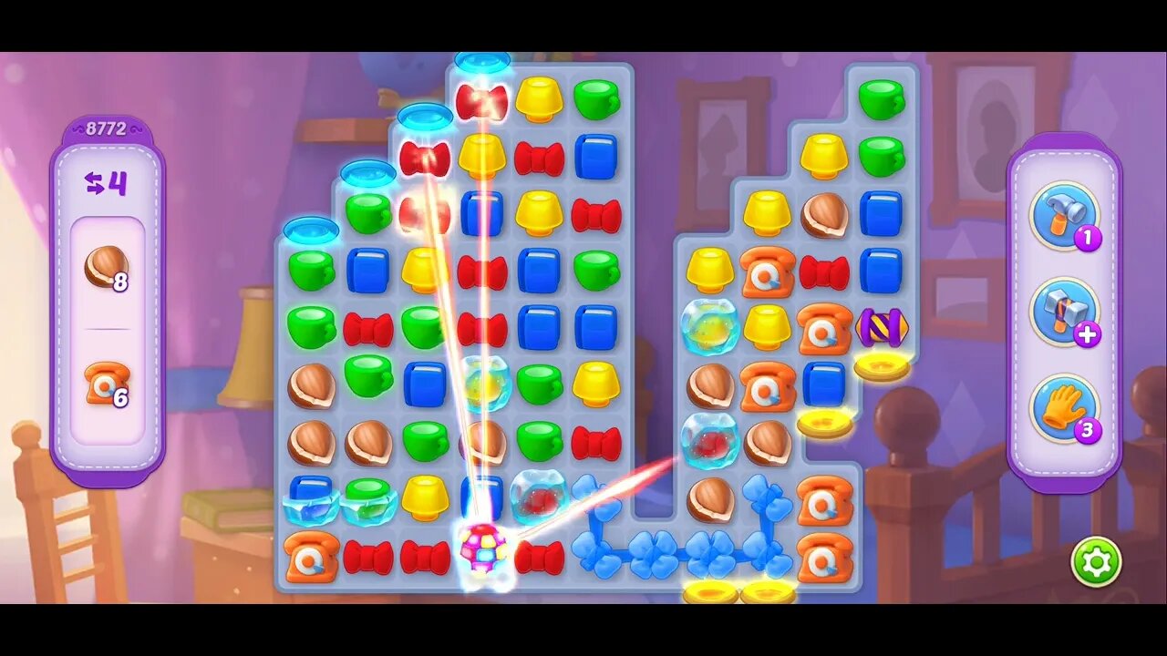 Playrix Homescapes Gameplay Walkthrough Level 8772