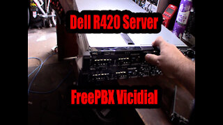 Dell R420 FreePBX Vicidial USB Install Raid 1 SSD Elastix kickstart