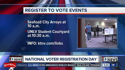 Where to register to vote in Las Vegas