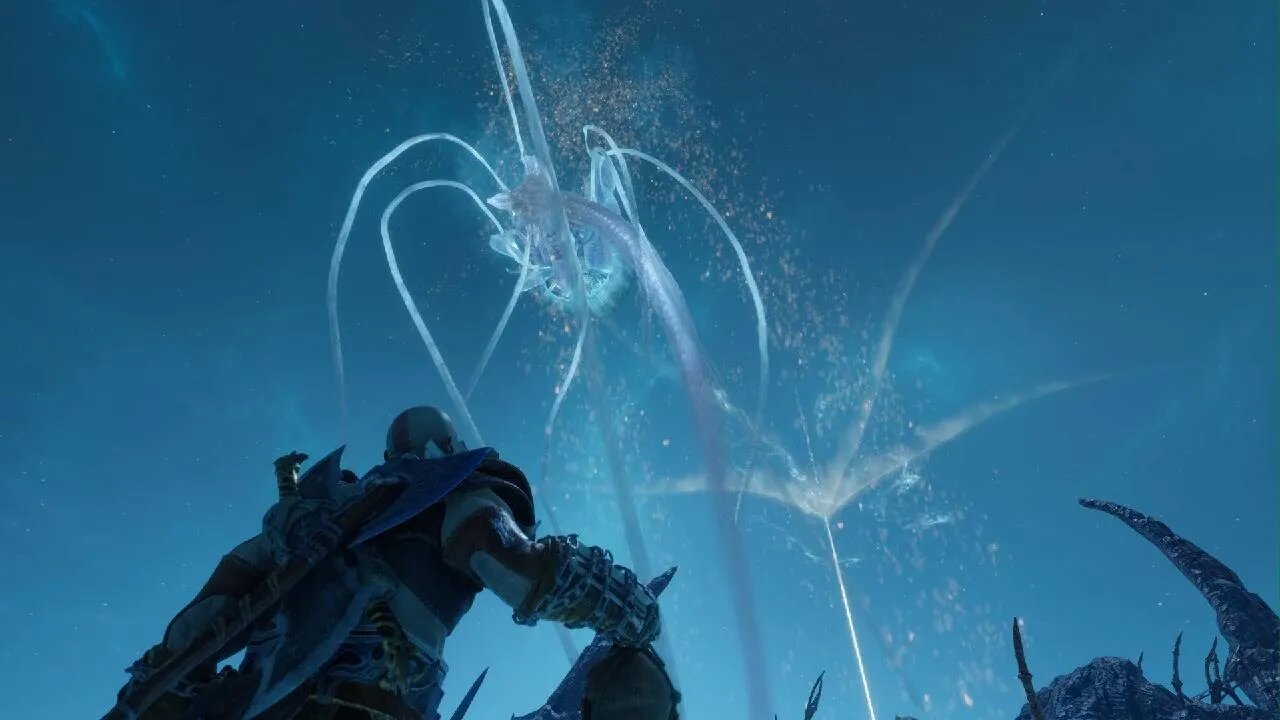 God of War Ragnarök freeing hafuga