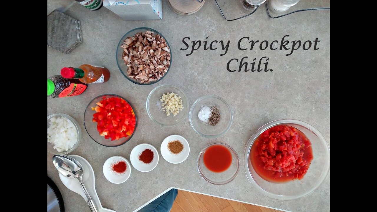 Spicy Crockpot Chili