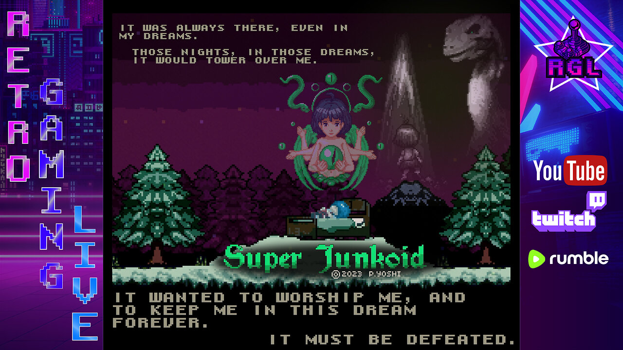 LIVE: Super Junkoid | OG Hardware / OSSC Upscaler 1080p 60fps