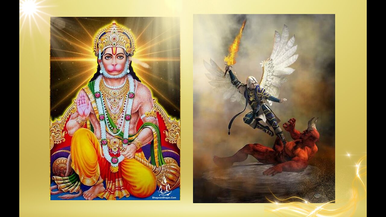 Protection with Archangel Michael and Shree Hanuman - DIY