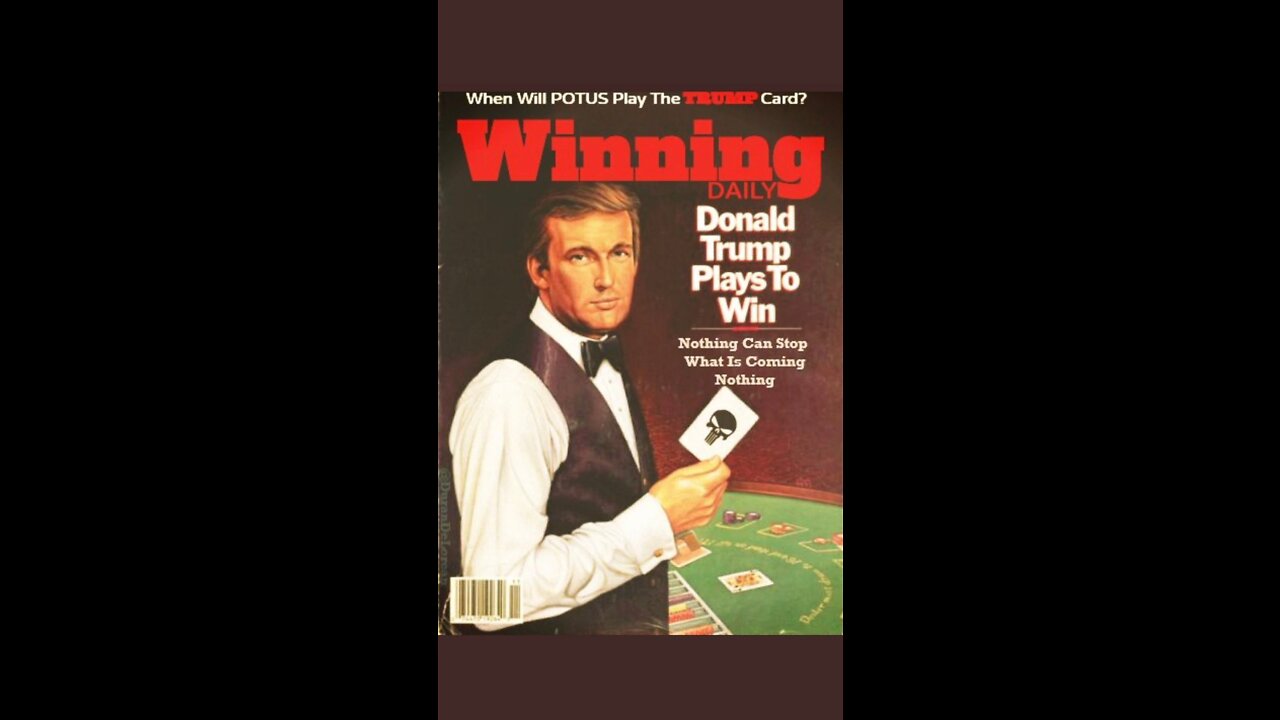 DJT Plays To WIN - NCSWIC - TRUMP CARD