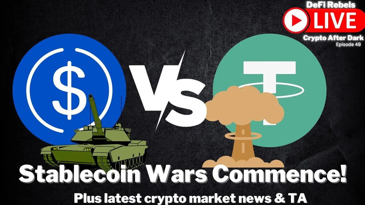 Coinbase USDC VS Binance USDT | The Block SBF Drama | FOMC/CPI Powell Speech Next Week