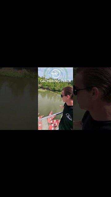 Exploring the Tranquil Beauty: Peggy's Pond & the Boathouse: Gathering Place Park in Tulsa, Oklahoma