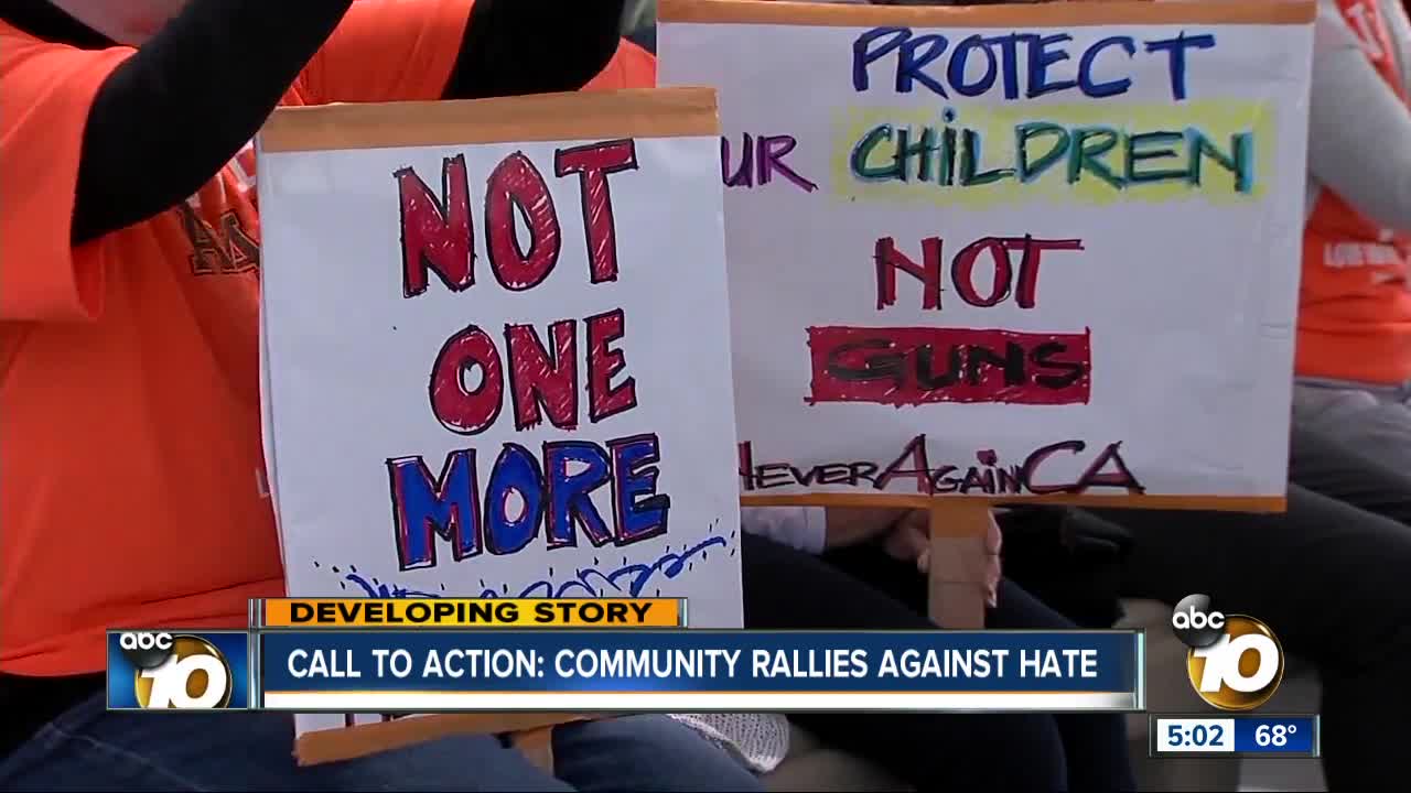 Call to Action: Community rallies against hate