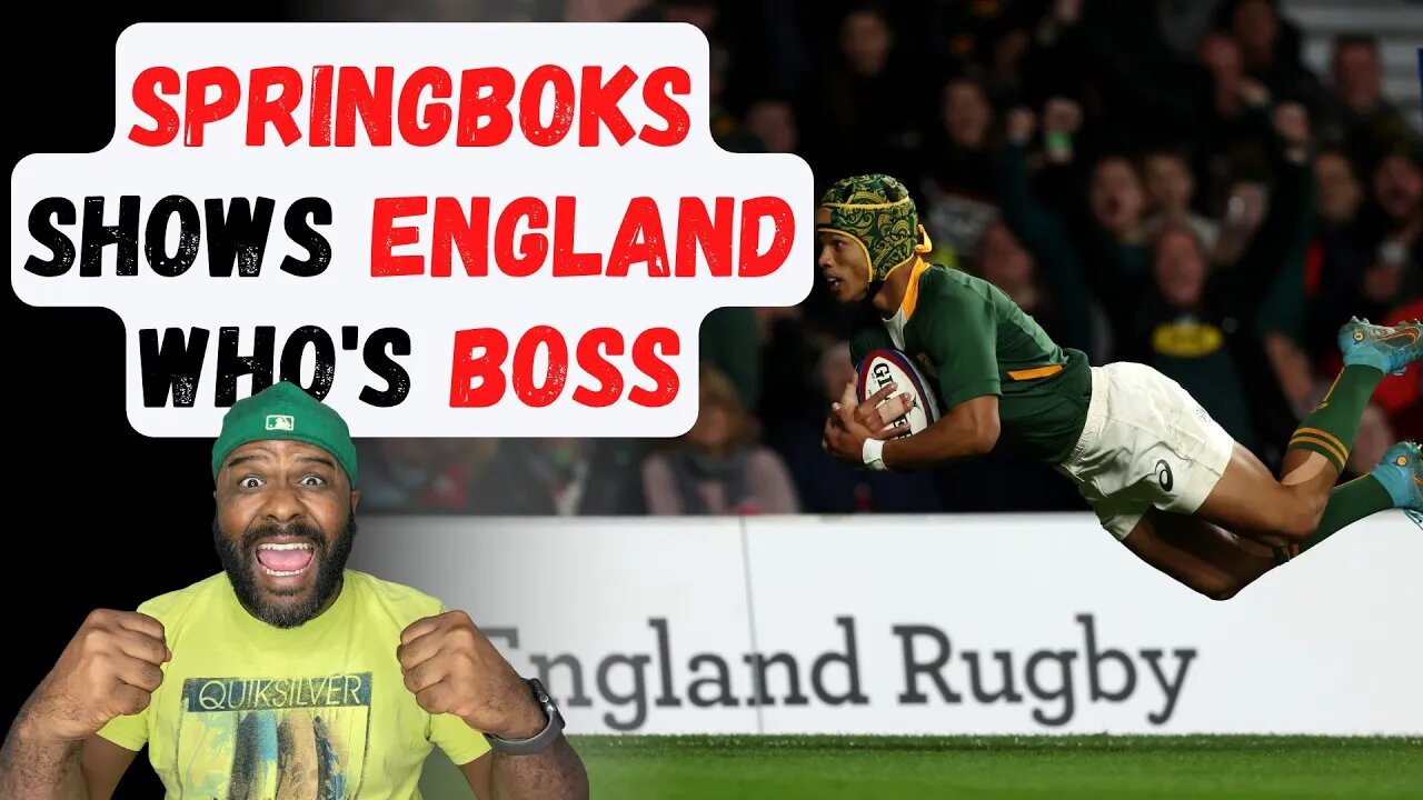 England vs Springboks 2022: Review