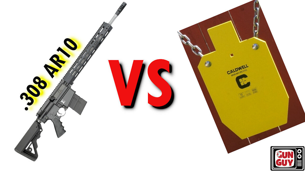 .308 AR10 vs Steel - The Rock River LAR-8 Returns!