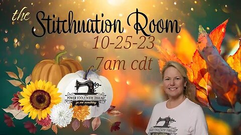 ScanNCut Fabric! The Stitchuation Room 10-25-23