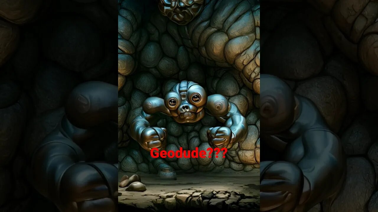 AI generated Geodude #whosthatpokemon #pokemon