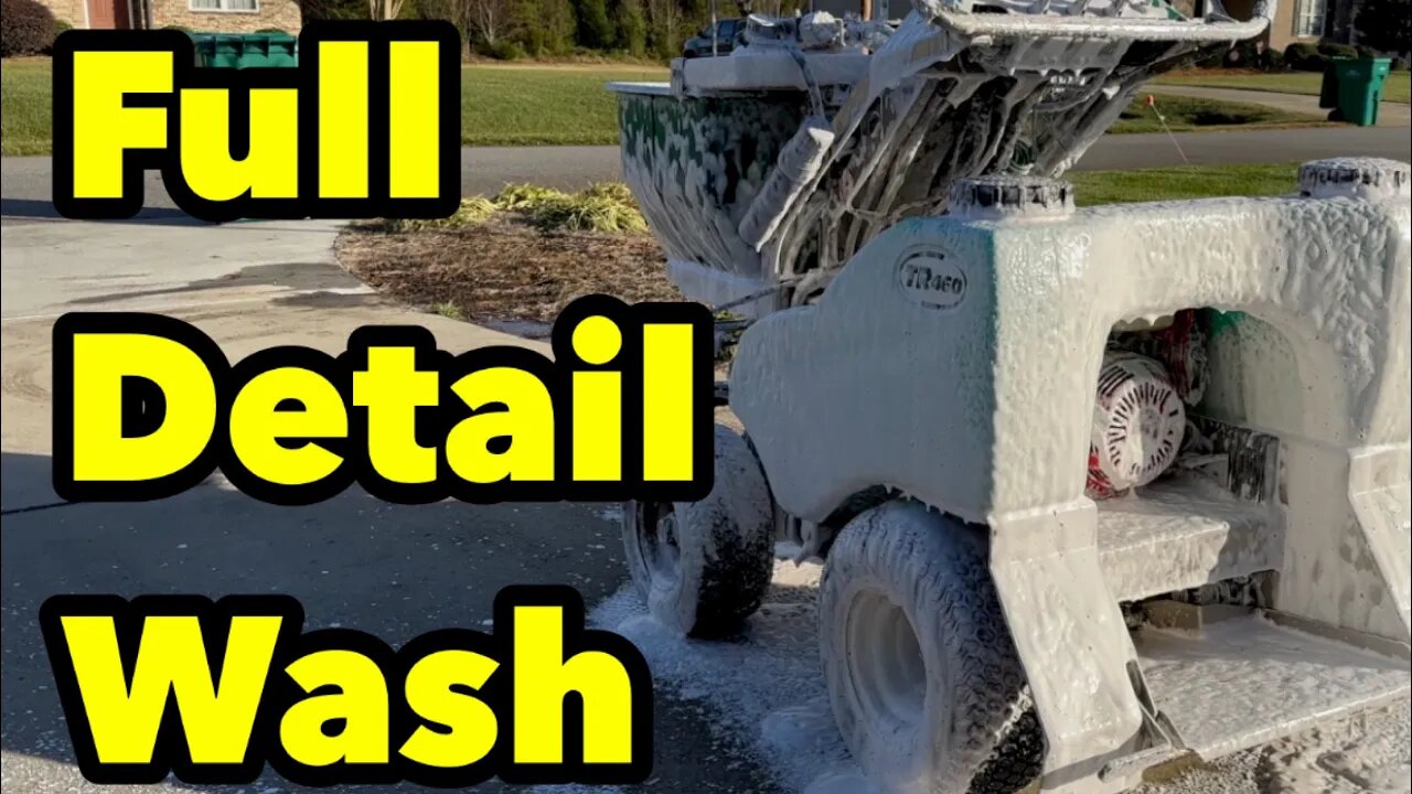 Full Detail Washing Lawn Care Equipment Turfware Ride On Spreader Sprayer